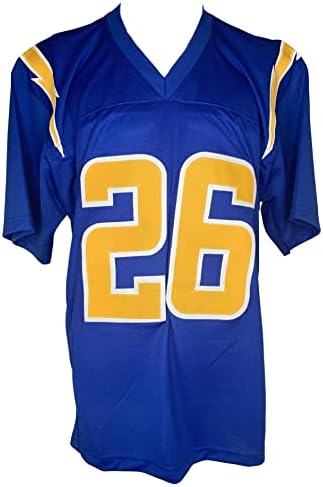 Asante Samuel Jr autografou a Jersey NFL Los Angeles Chargers JSA COA