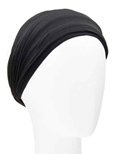 L. Erickson Relaxed Headwrap - Black