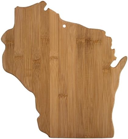 Totally Bamboo Wisconsin State Cutting Board