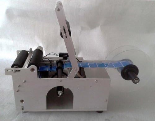 Máquina de rotulagem de garrafas redondas de Gowesem-Automatic com interruptor de pedal, máquina de gravadora automática de garrafa