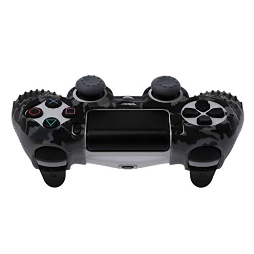 Hijing Camar Silicone Controller Cover Caso Protetor de pele com 2 PCs Cap de joystick, Perfeito para Sony PlayStation