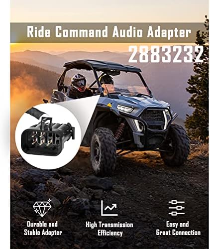 USSURAY 2883232 RAME COMANDO ADAPTOR DE AUDAPTOR DE AUDAPTER PARA POLARIS 2014-2022 RZR 1000 900 TURBO XP