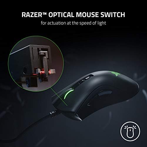 Razer Firefly V2 Gaming Mousepad + Deathadder V2 Gaming Mouse Pacote