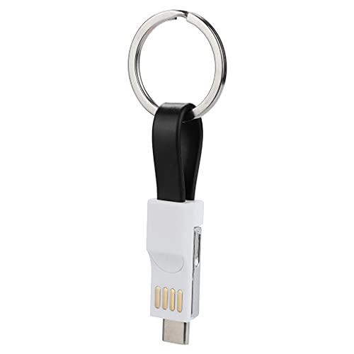 3in1 Mini chaveiro USB CABO MICRO TIPO C DADOS CABE