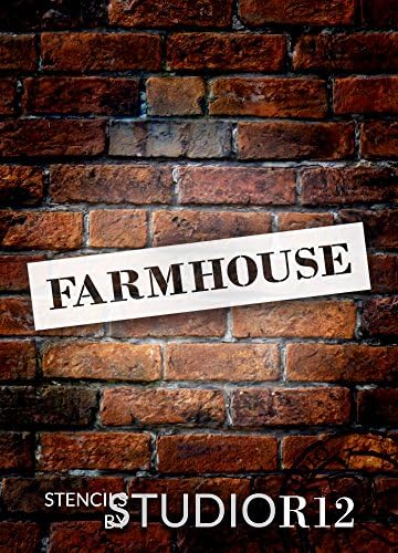 Farmhouse - Country Serif - Word Stencil - STCL1969 - Por Studior12