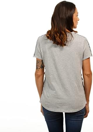 Mai post camisas de cirurgia no ombro | Roupa de quimioterapia | Camisa de manga curta feminina