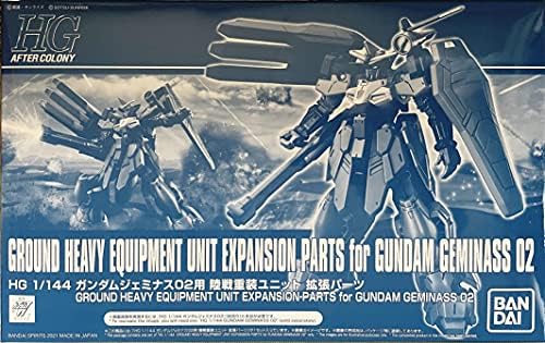 Bandai Spirits, Bandai HG 1144 Peças de expansão da unidade pesada para Gundam Geminass 02 [Kit Premium Bandai Limited], 6450752550147