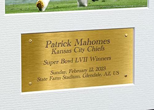 Patrick Mahomes Kansas City Super Bowl LVII 57 Vencedores autografados assinados