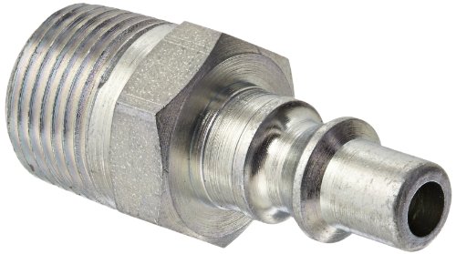 Válvula Dixon M2M3 Aço ARO Intercâmbio de encaixe pneumático, mamilo, 1/4 acoplamento x 3/8 - 18 NPTF Male thread