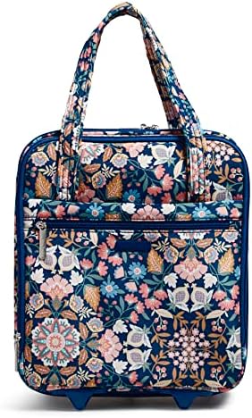 VERA BRADLEY SOFTSIDE FEML SACO SACO DE ROLO DE ROLO, MANDALA ENCANTADO AZUL, Tamanho único