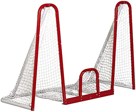 Winnwell Hockey Skill Training Net- 72 Tutor de atiradores de serviço pesado Rede de hóquei com 1,5 Postagens, equipamentos para ajudar a melhorar a precisão de tiro para crianças, adolescentes, jogadores adultos