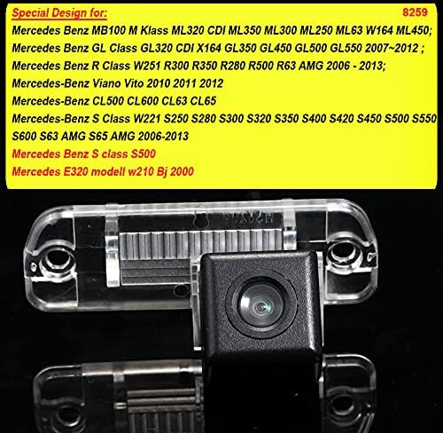 Carro de backup estacionamento reverso da câmera para benz r ml GL Classe R300 350 500 ml350 ml250 ml63 W164 GL450