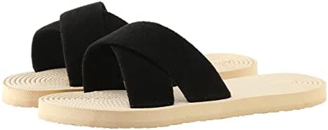 Sandálias de verão Waserce para mulheres Tamanho 10 Mulheres chinelas planas Fashion Shoes Sapatos de verão Flipers planos para sandálias