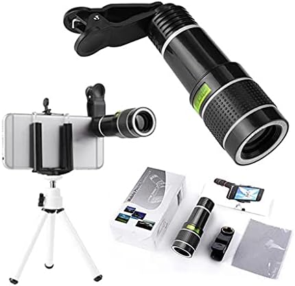 BHVXW 20X Zoom Universal Smartphone Câmera óptica Monocular Camping Sports Telefope Lens Telescope