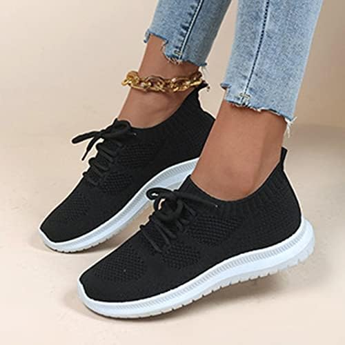 Leewos tecidos com sapatos respiráveis ​​Mulheres e sapatos esportivos Sapatos da primavera Sapatos casuais Sapatos femininos