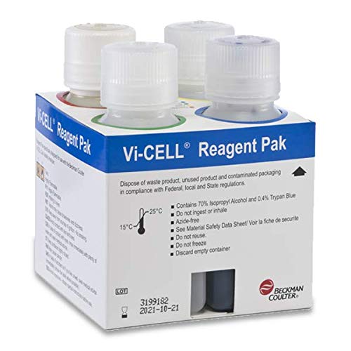 Beckman Coulter Life Sciences VI -Cell XR Single Reagent Pack com 120 frascos de amostra - 383260