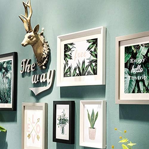 Decorativa nórdica simples moderno quadro de foto de parede de personalidade criativa Combinação restaurante European Photo Frame