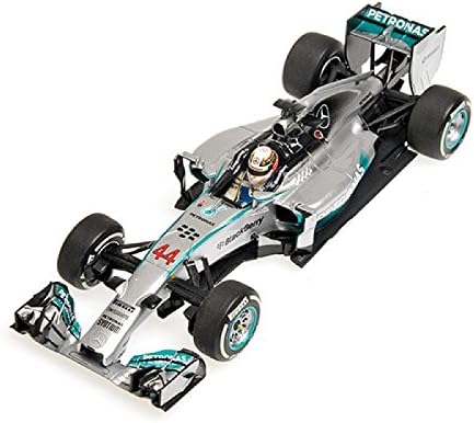 Minichamps 410140244 1:43 2014 Mercedes AMG W05 - Lewis Hamilton - Vencedor do Bahrain GP