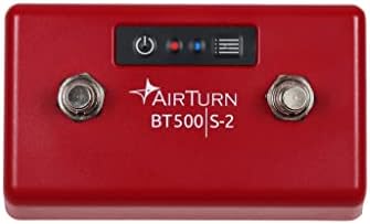 Airturn BT500S-2 Bluetooth Pedal Página Turner Daw Midi App Controller