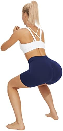 Persit Booty sem costura intensifica shorts de treino para mulheres shorts de fitness esportiva de cintura alta