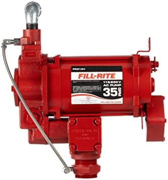 FILL-RITE FR319VBP 115V/230V 35 GPM BOMBA DE TRANSFERÊNCIA DE COMBUSTÍVEL C/METURO DIGITAL