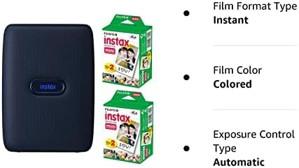Fujifilm Instax Mini Link Smartphone Printer + Fuji Instax Mini Film - Instax Mini Link Impressor Pacote