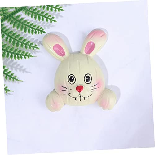 Didiseaon coelho decoração de decoração para adesivos de coelho doméstico adesivo de parede animal adesivo animal adesivo de