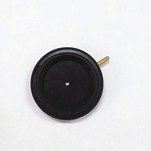 Yuqiyu 1,5-25mm Iris mecânica Iris Aperture Diafragma Microscópio Condensador de câmera Peças