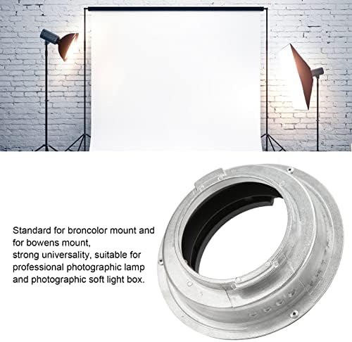 070 Adaptador de velocidade para montagem broncolor para para Bowens Mount Ring Speedring Adapter para iluminação de estúdio