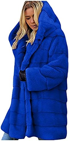 Cardigan de pelúcia para feminino Aviso Cardigans Zippel Solid Color Club Plus Tamanho com Winter de Selvada Longa Hood