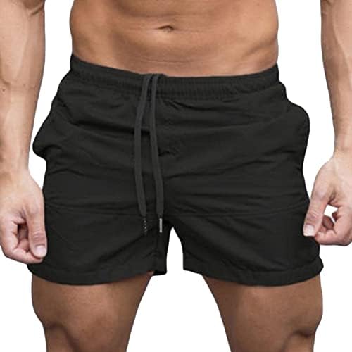 Jeke-dg masculino masculino masculino Treinagem de treino respirável Treinamento de shorts esportivos com bolsos