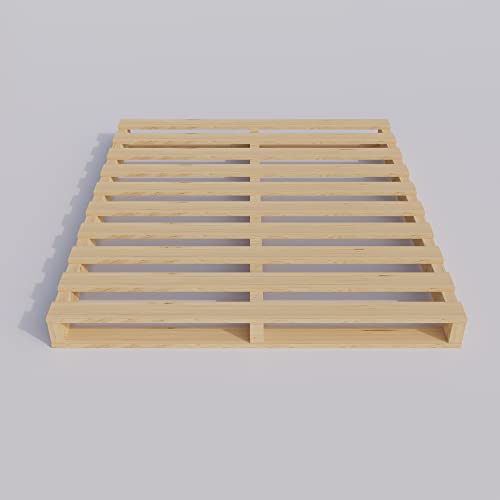 Tratado, paletes de madeira, fácil para uso comercial, forte estrutura robusta, 38x36x5, 10 PCs, acabamento em madeira