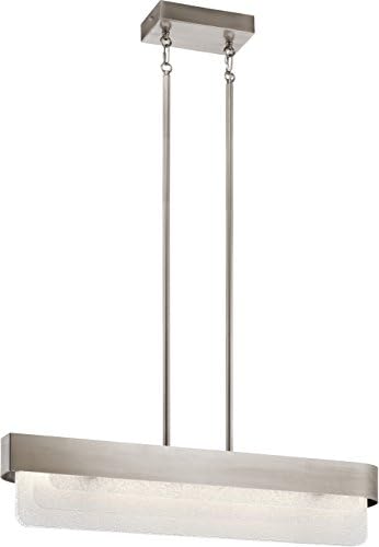 Kichler 44160nbrled Contemporary Modern Lider linear lustre da Serene Collection in Brass Finish, 36,50 polegadas