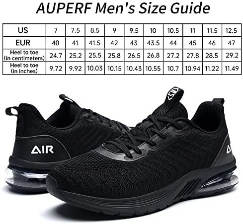 Tênis de corrida de ar masculino da Auperf