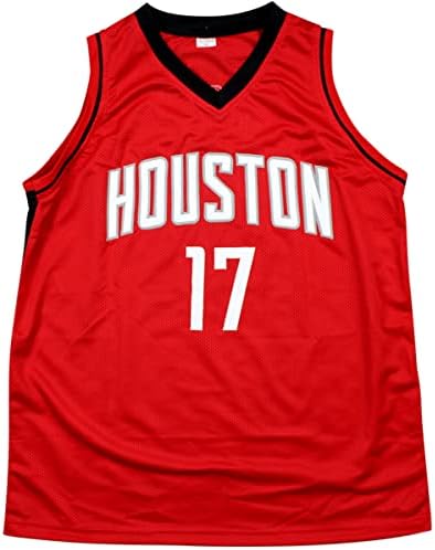 Tari Eason assinou autografado Houston Rockets Custom Jersey Tristar