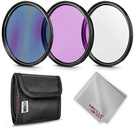 ZEIKOS ZE-FLK52 52mm Kit de filtro de 3 peças com revestimento multi-revestido