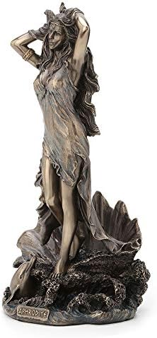 Projeto Veronese Afrodite de 11,5 polegadas Afrodite Rising do Sea Grega Romana deusa Romana Bronze Estátua