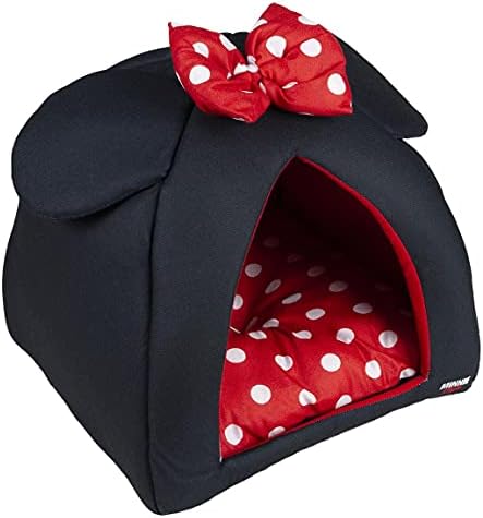 Pequenos momentos de Cerdá Life Minnie Mouse Official Licenciado Disney Cat and Small Dogs Bed