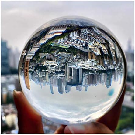 DDDCM 8-16mm transparente Bola de cristal foto sortuda de cristal bola de vidro de vidro de cristal bola fotografia bola de adivinhação