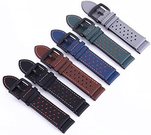 Egsdse Leather Straps Watch Band para 20mm de pulseira universal de 20 mm Cinturão de pulseira