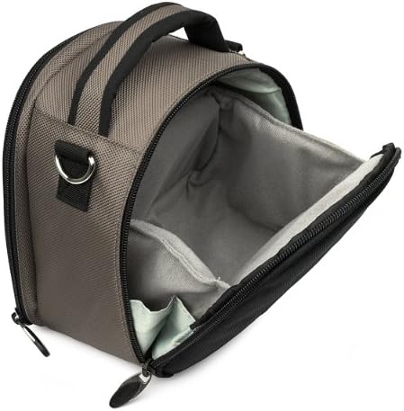 Vangoddy Laurel Steel Grey Transporting Case Bag para Sony Cyber-Shot, Alpha, E-Mount, A-Mount Series Camera's