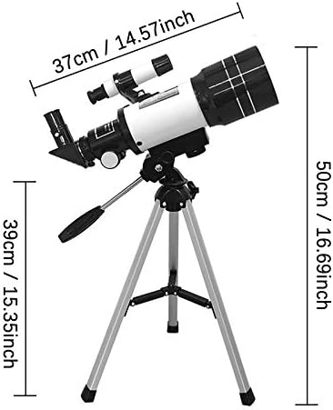 Vidros binoculares Telescópio de observação de lenústres monoculares-angulares de ângulo larga de 150x monocular