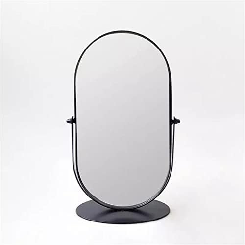 Miaohy maquiagem espelho de metal espelhar banheiro vaidade espelho espelho maquiagem espelho de bancada banheiro