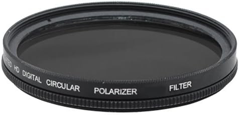 Filtro polarizado de alta resolução de 67 mm da série Pro de 67 mm para Canon EF 100mm f/2.8L Macro é lente USM, Canon 18-135mm f/3.5-5.6 Ef-S é lente STM, Canon EF 70-300mm f/4-5.6L é lente USM