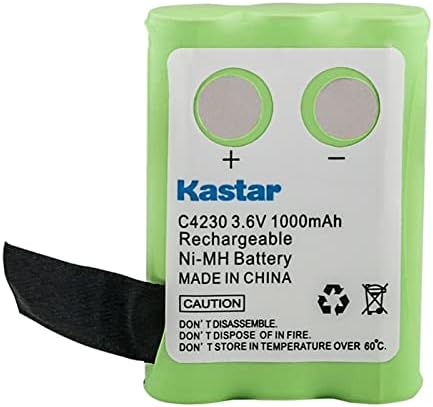 KASTAR 1-PACK NI-MH Substituição de bateria recarregável para clareza C4220, Clarity C4230, Clarity 74235, Clarity Professional