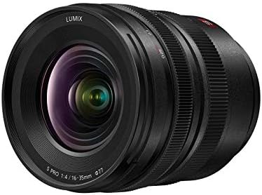Panasonic Lumix S Pro 16-35mm F4 Lente de zoom de largura, montagem de quadro completo L, S-R1635