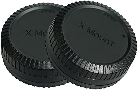 Niyi 2Sets Câmera de tampa do corpo e lente Kit de tampa traseira, compatível com Canon Eos m Mount Mount Mirrorless Câmera lente