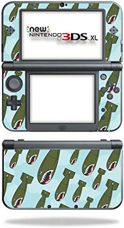 MightySkins Skin Compatível com Nintendo 3DS XL - Bombas de distância | Tampa protetora, durável e exclusiva do