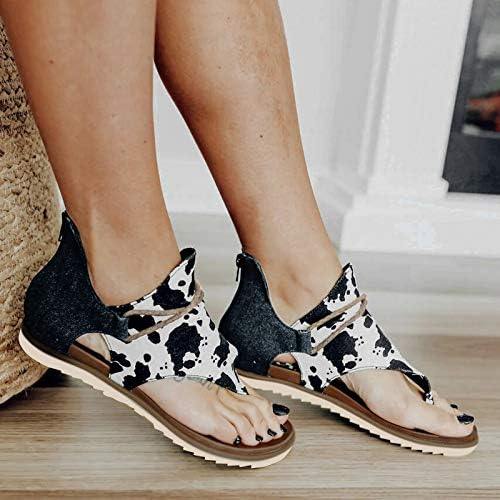 Kaause chinelos para mulheres abertas, sandálias planas femininas sandálias de flop sandálias de tanga elegante sapatos de verão