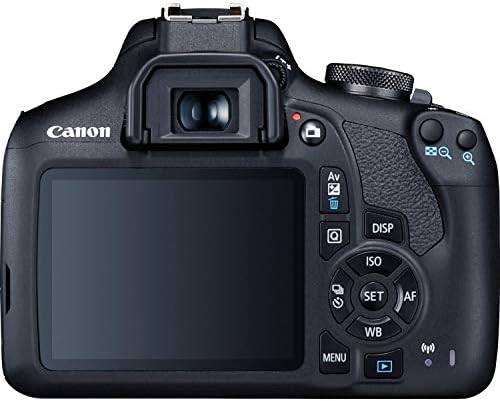 Câmera DSLR da Canon EOS EOS 2000D com EF-S 18-55mm f/3,5-5.6 DC III Pacote de acessórios Lens e Deluxe-inclui: 2x Sandisk Ultra